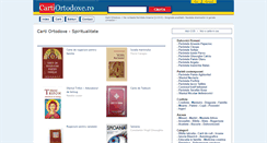 Desktop Screenshot of cartiortodoxe.ro