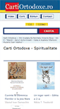 Mobile Screenshot of cartiortodoxe.ro
